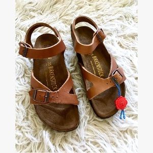 Vintage Birkenstock Sandals with wax seal tag